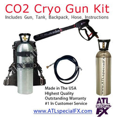Handheld CO2 Cryo Special Effects Gun
