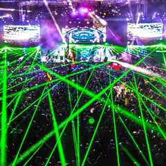 Rent Stage Laser Light Shows and LED Walls
