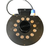 Top View LED CO2 Cryo Jet Machine Light Ring Attachine with DMX 512