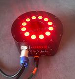 Red-LED-RGB-DMX-512-Light Ring for CO2 Cryo Jet