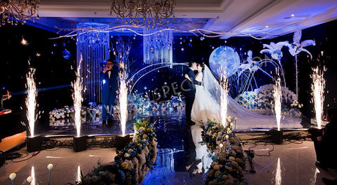 cold sparkler for wedding by showven sparkular and atlanta special fx