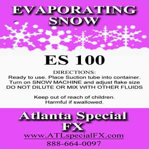 ES100 Snow Fluid Atlanta Special FX
