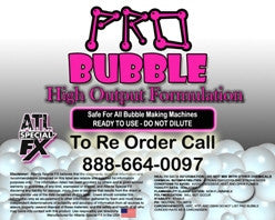 Professional Bubble Solution Fluid