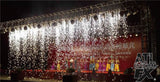 Indoor sparkler fountain rental for wedding and concert venues by Atlanta Special FX