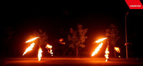 pyro flame units for rent from ATL Special FX