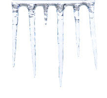 fake icicles